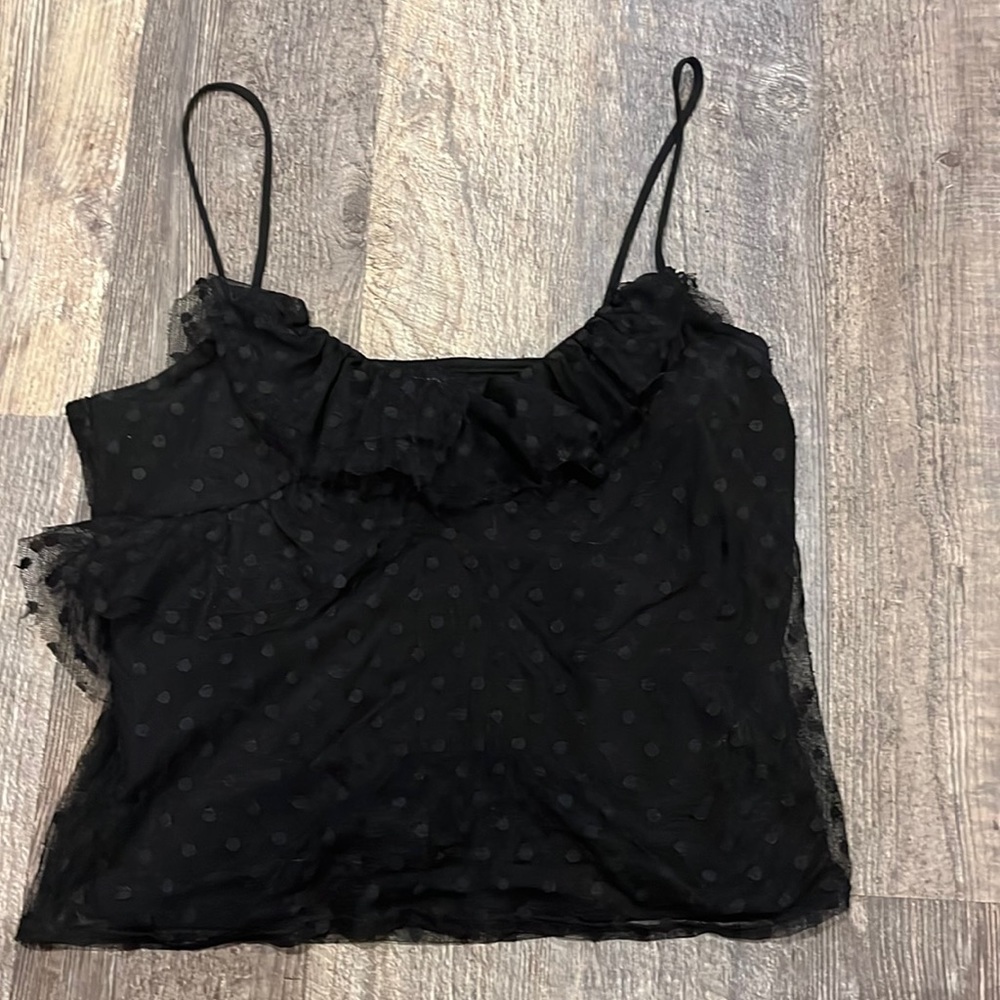 Cropped going out tank